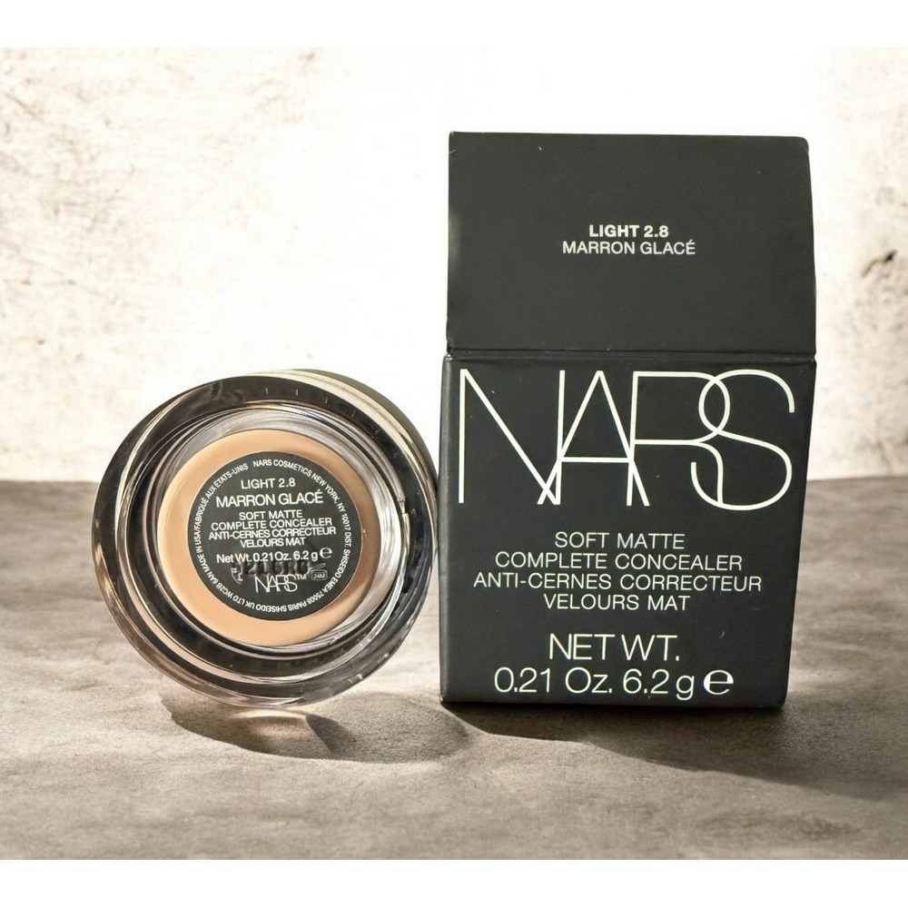 Nars Soft Matte Complete Concealer 2.8 Light - MARRON GLACÉ. NEW in Box
